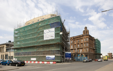 Construction continues at Orkney Street